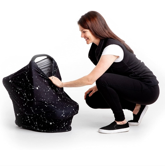 Moody Park Constellation Print Carrier Cover Nursing Cover - Picture 2 of 6